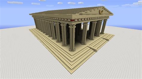 Minecraft Roman Buildings Schematics