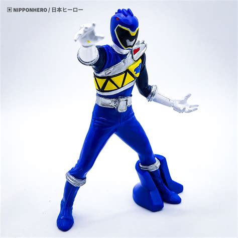 Super Sentai Kyoryuger HG KYORYU BLUE Mini Figure Power Rangers Dino