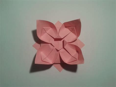 Simple Origami Flower 3d Origami For Kids