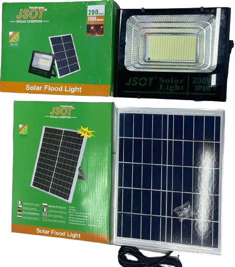 JSOT 200 Watts Solar Flood Light Evertops Kenya