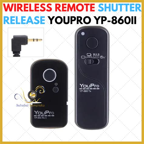 Jual Rs E Wireless Remote Shutter Release Youpro Yp Ii Kamera