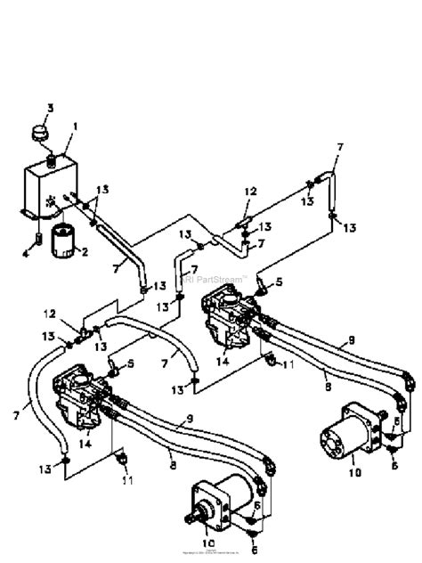 Bobcat T650 Hydraulic Hose Diagram