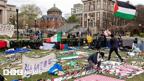 Columbia University White House Condemns Antisemitism At College Protests