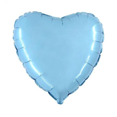 Palloncino A Forma Di Cuore Celeste Inch Madame Clari Articoli