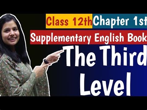 Class Th Chapter St The Third Level By Jack Finney Vistas Full