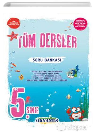 5 Sınıf Tüm Dersler Soru Bankası Okyanus Yayınları 9786057985620