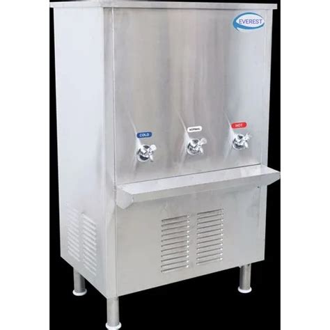 Silver Cold Hot And Normal Water Cooler At Best Price In Ahmedabad Everest Water System