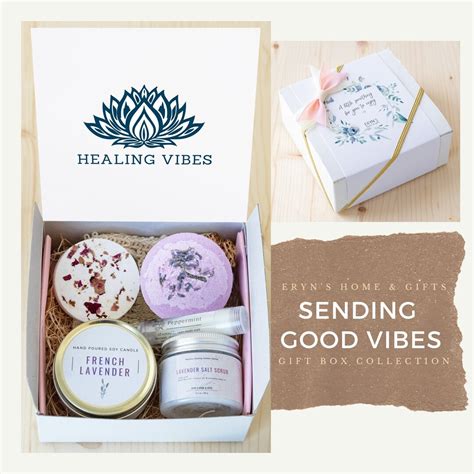 Healing Vibes Gift Box Gift Basket for Inspirational Gift - Etsy