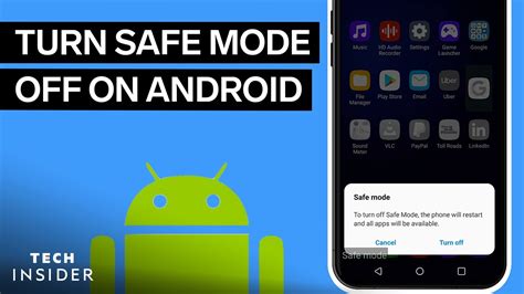 How To Turn Off Safe Mode On Android Youtube