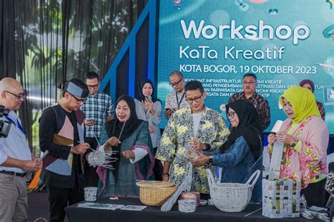 Menparekraf Luncurkan Workshop Kata Kreatif Swarabhayangkara