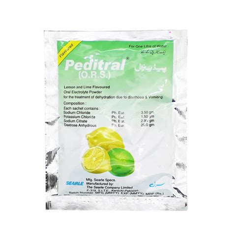 Buy Searle Peditral O R S Lemon Sachet Ct Online In Pakistan My