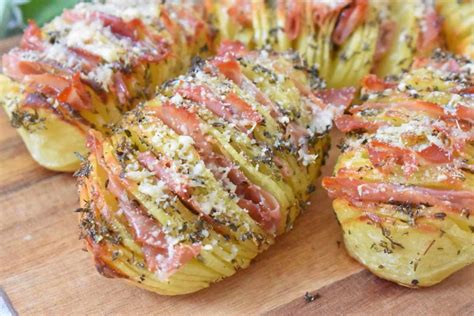 Pieczone Ziemniaki Hasselback Z Szynk Parme Sk Kobieceinspiracje Pl