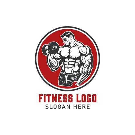 Premium Vector Free Vector Fitness Logo Template Design