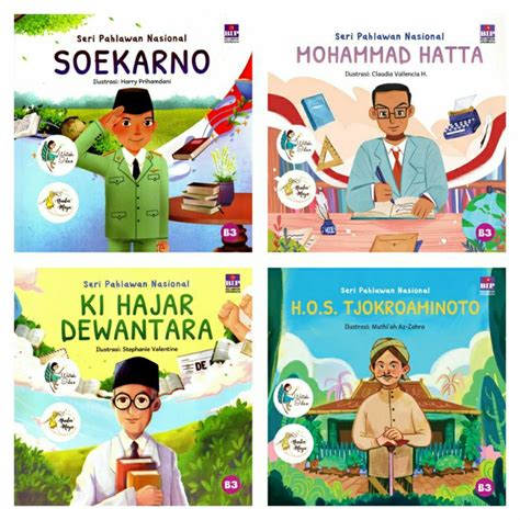 Jual Buku Seri Pahlawan Nasional Soekarno Muhammad Hatta Ki Hajar