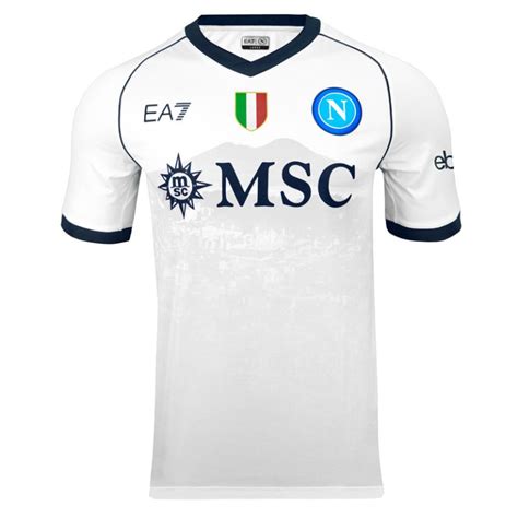 Maillot Match Naples Ext Ieur Foot Soccer Pro