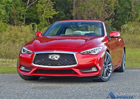 Infiniti Q Red Sport Coupe Review Test Drive Automotive