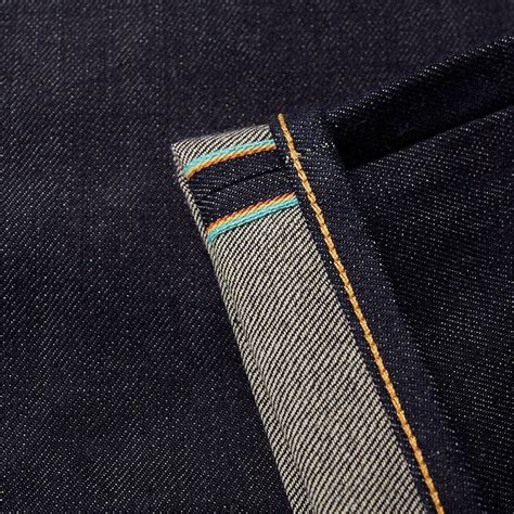 Edwin Ed Slim Tapered Jean Unwashed Rainbow Selvedge End