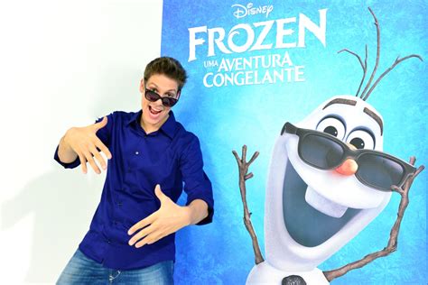 Frozen Uma Aventura Congelante Comediante Fábio Porchat empresta voz