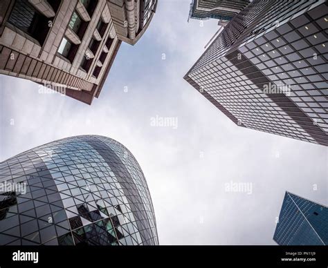 The Skyscrapers of London in the UK Stock Photo - Alamy