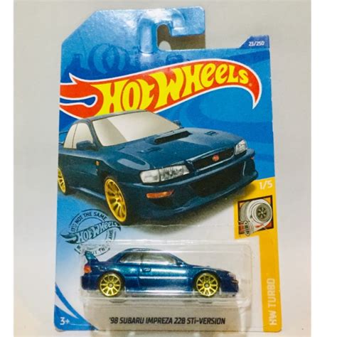 Jual HOT WHEELS 98 SUBARU IMPREZA 228 STi VERSION Shopee Indonesia