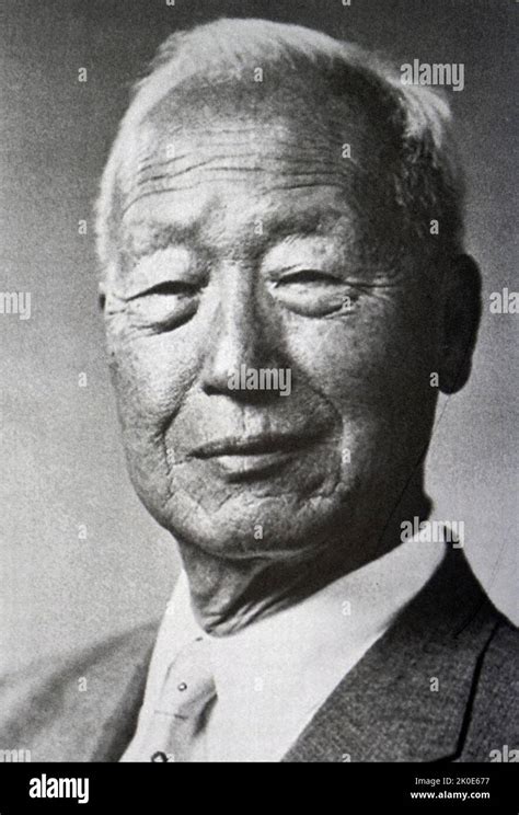 Syngman Rhee 1875 1965 South Korean Politician Who Served As The