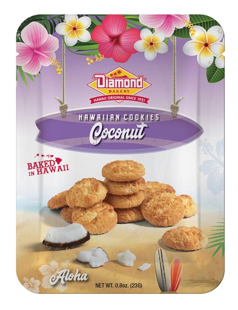 Hawaiian Cookies | Coconut | Made In Hawaii | Diamond Bakery - Diamond ...