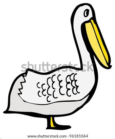 Funny Pelican Cartoon Stock Photo 96181064 : Shutterstock