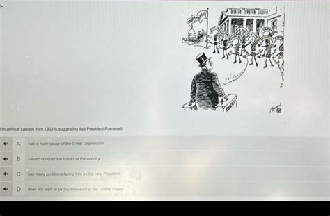 This Political Cartoon From 1933 Is Suggesting That President Roosevelt