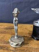 Flying Naked Lady Radiator Cap Plus Chief Pontiac Avon Bottle Aumann