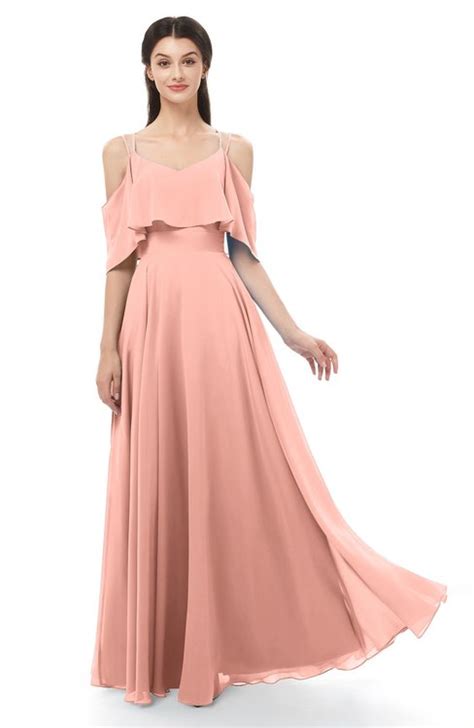 ColsBM Jamie Peach Bridesmaid Dresses ColorsBridesmaid