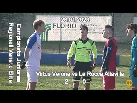 CAMPIONATO REGIONALE JUNIORES U19 ELITE VENETO VIRTUS VERONA Vs LA