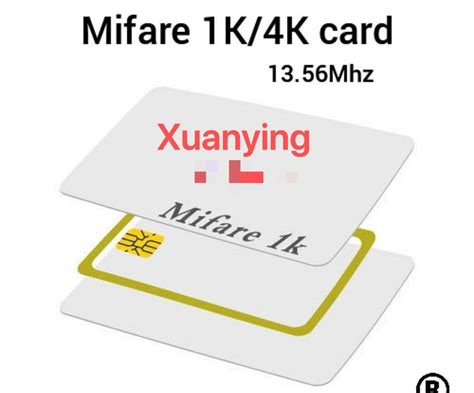 RFID Blank White MIFARE 1K 4K 13 56MHz PVC ID IC Contactless Smart Card