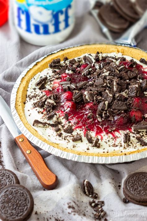 No Bake Cherry Cheesecake Pie Recipe Happy Foods Tube