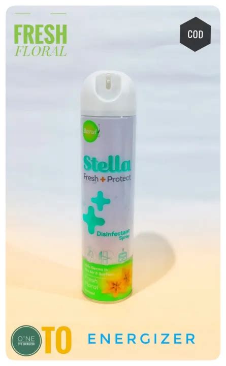 Stella Fresh Protect Disinfectant Spray Ml Fresh Floral