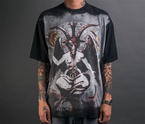 Vintage 90s Baphomet Mosquitohead Style T Shirt Mills Vintage Usa