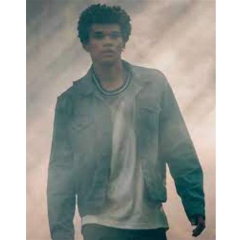 Wolf Pack Armani Jackson Jacket Everett Lang Denim Jacket