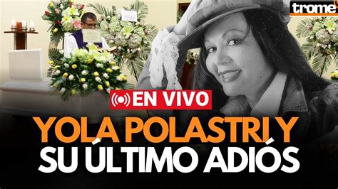 En Vivo Desde El Velorio De Yola Polastri En La Sede Del Ministerio De