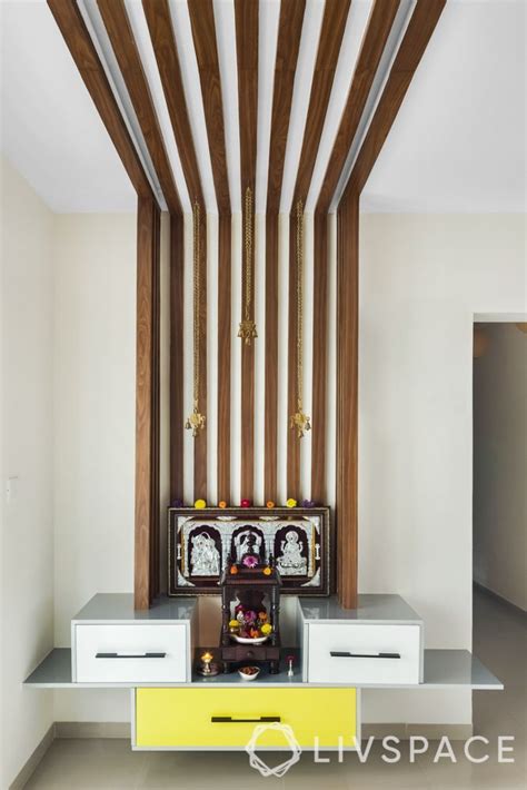 10 Ways To Ensure Your Pooja Room Ceiling Design Is A Class Apart Ceiling Design Pooja Room