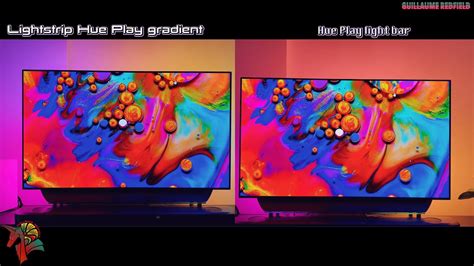 Philips Lightstrip Hue Play Gradient Vs Hue Play Light Bar Youtube