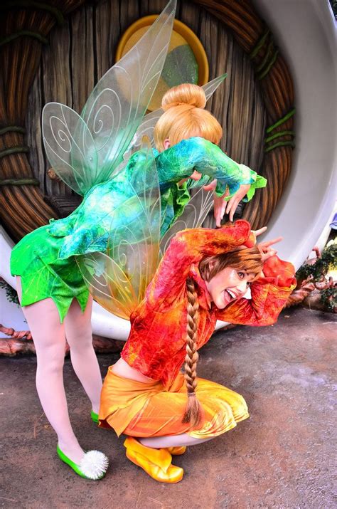 Fawn and Tinkerbell | Disney face characters, Tinkerbell, Disney fairies