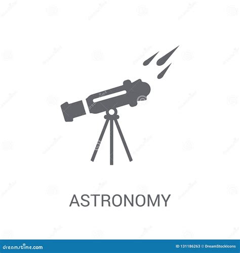 Astronomy Icon Trendy Astronomy Logo Concept On White Background From