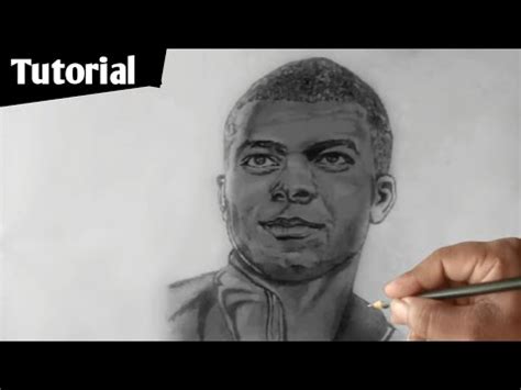 Kylian Mbappe Pencil Sketch Drawing - YouTube