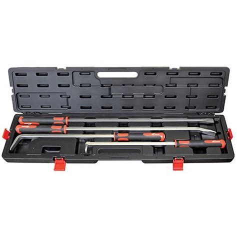 Pry Bar Set 4pc Crmo Heavy Duty Motoquipe