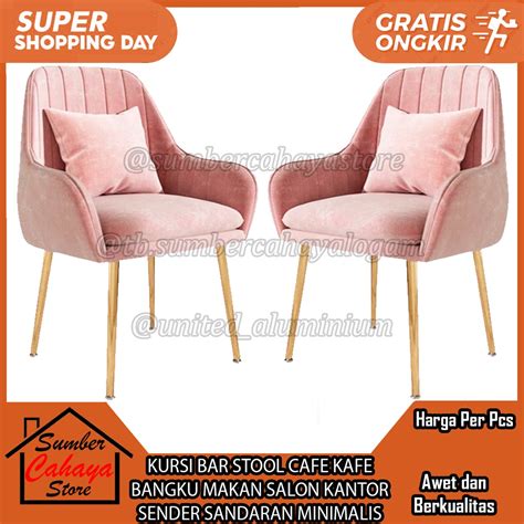 Jual KURSI BAR STOOL CAFE KAFE NONGKRONG BANGKU MAKAN SALON KANTOR MEJA