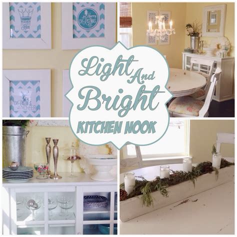 Light and Bright Kitchen Nook - The Style Sisters