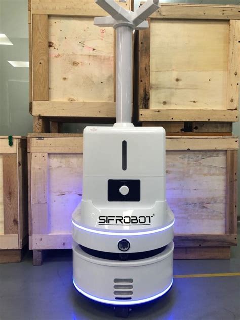 Intelligent Mobile Disinfection Robot SIFROBOT 6 6 SIFSOF