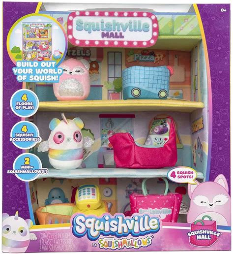 Squishmallows Squishville Squishville Mall 2 Mini Plush Playset Version