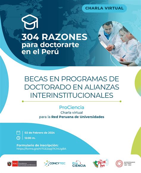 Prociencia Brinda Charla Informativa Sobre Becas Del Programa De