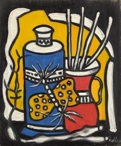 NATURE MORTE AU PAPILLON by Fernand Léger on artnet