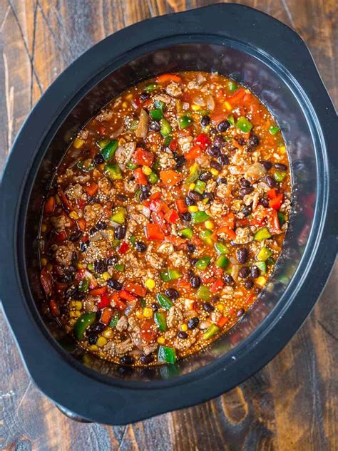 Crockpot Mexican Casserole Recipe Easy And Healthy